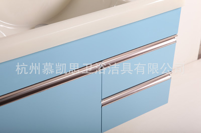 杭州PVC浴室柜厂家直销 玉石台面80CM型号MK-6619价格、图片及批发零售全攻略